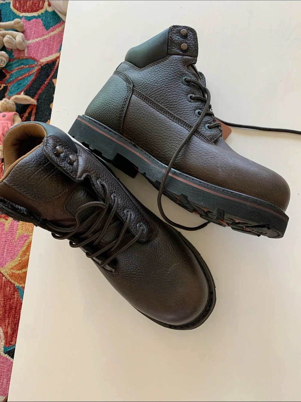 C.E. Schmidt Workwear Brown Waterproof Boot , never been worn.
